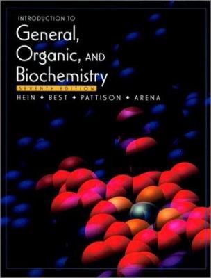 Introduction to General, Organic, and Biochemistry 0470001372 Book Cover