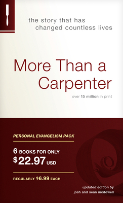 More Than a Carpenter Personal Evangelism 6pk 1414326289 Book Cover