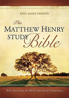 Matthew Henry Study Bible-KJV 1598565443 Book Cover