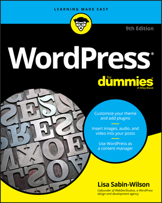 Wordpress for Dummies 1119696976 Book Cover