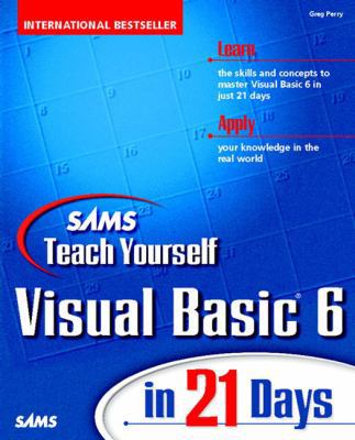 Teach Yourself Visual Basic 6 in 21 Days 0672313103 Book Cover