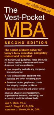 The Vest-Pocket Mba: Second Edition 0134603044 Book Cover