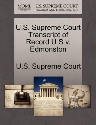 U.S. Supreme Court Transcript of Record U S V. ... 1270091530 Book Cover