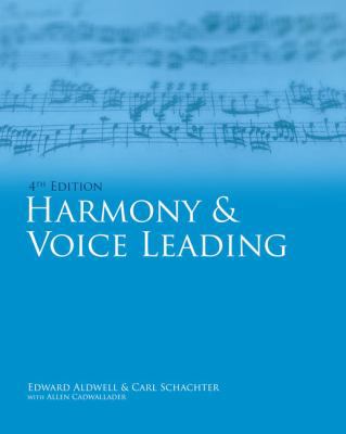 Harmony & Voice Leading 0495189758 Book Cover