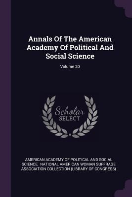 Annals Of The American Academy Of Political And... 1378379853 Book Cover
