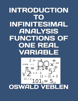 Introduction to Infinitesimal Analysis Function... 169116500X Book Cover