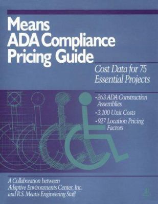 Means ADA Compliance Pricing Guide 0876293518 Book Cover