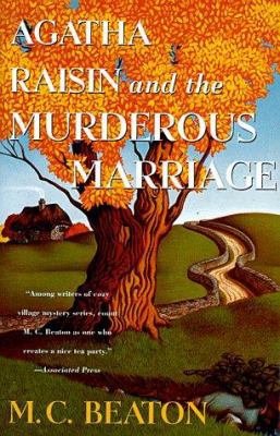 Agatha Raisin and the Murderous Marriage 0312145381 Book Cover