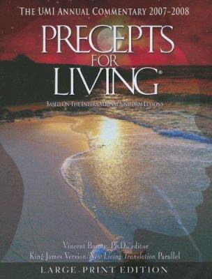The Umi Annual Commentary: Precepts for Living [Large Print] 1934056693 Book Cover