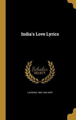 India's Love Lyrics 137221433X Book Cover