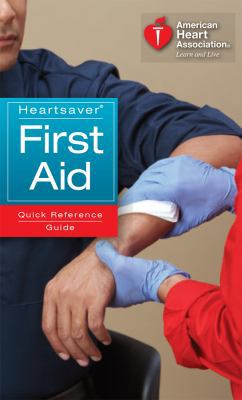 Heartsaver First Aid Quick Reference Guide : 161669016X Book Cover
