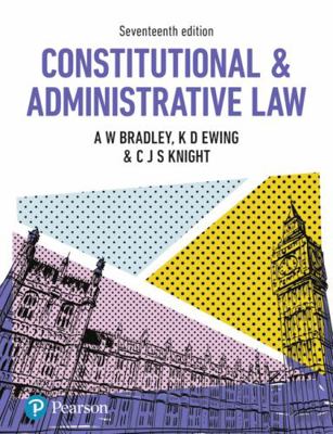 Constitutional and Administrative Law 1292185864 Book Cover