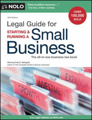 Legal Guide for Starting & Running a Small Busi... 1413313817 Book Cover