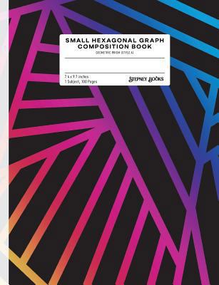 Small Hexagonal Graph Composition Book: Geometr... 1791553168 Book Cover