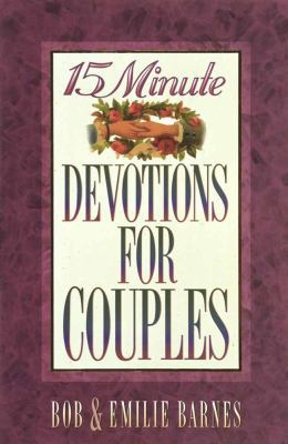 15 Minute Devotions for Couples 1565074238 Book Cover