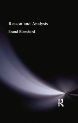 Reason and Analysis 1138871001 Book Cover