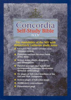 Concordia Self-Study Bible-NIV 0570005116 Book Cover