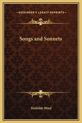 Songs and Sonnets 1169219713 Book Cover
