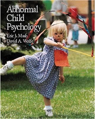 Abnormal Child Psychology 0534342906 Book Cover