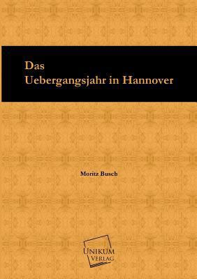 Das Uebergangsjahr in Hannover [German] 3845703024 Book Cover