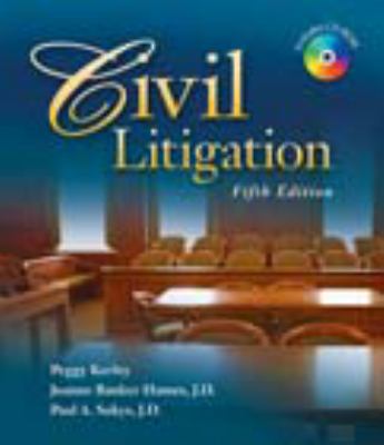 Civil Litigation [With CDROM] 1428318399 Book Cover