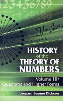 History of the Theory of Numbers, Volume III: Q... 0486442349 Book Cover