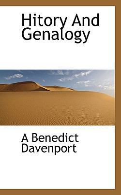 Hitory and Genalogy 1117742946 Book Cover