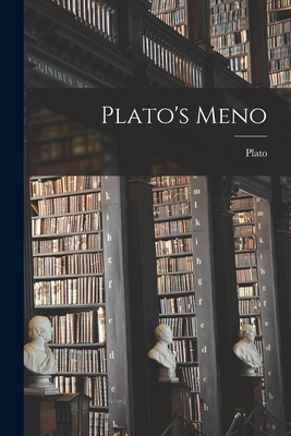 Plato's Meno 1013637372 Book Cover