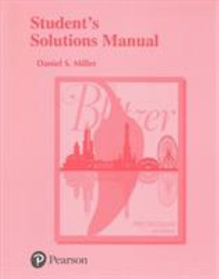 Student's Solutions Manual for Precalculus 0134470036 Book Cover