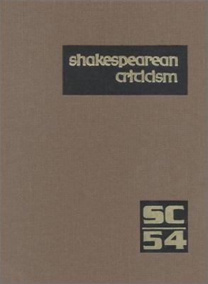 Shakespearean Criticism: Excerpts from the Crit... 0787631493 Book Cover
