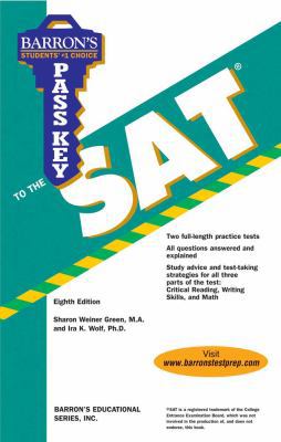 Pass Key to the SAT 0764144332 Book Cover