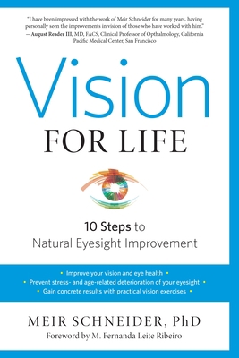 Vision for Life: Ten Steps to Natural Eyesight ... 1623170087 Book Cover