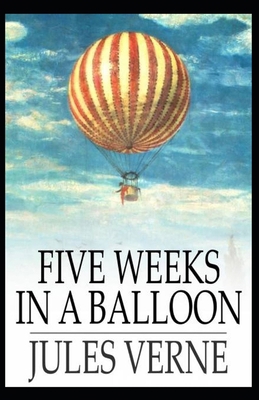Paperback Five Weeks In A Balloon Annotated Book