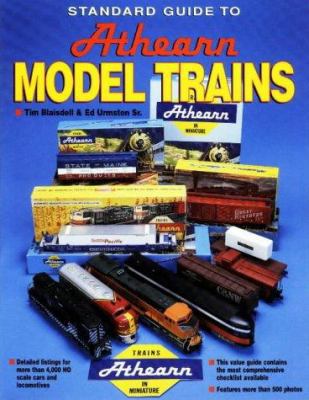 Standard Guide to Athearn Model Trains 0873416317 Book Cover