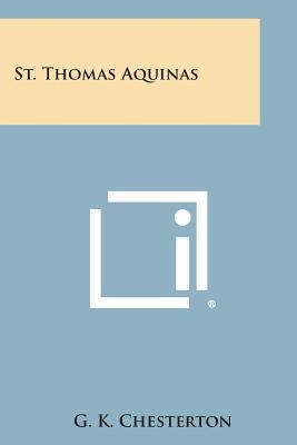 St. Thomas Aquinas 1494063379 Book Cover