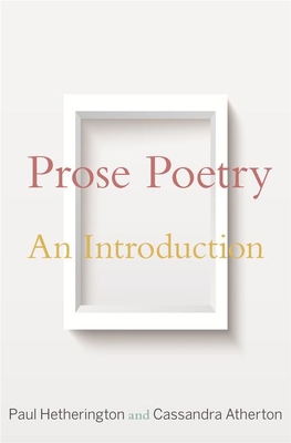 Prose Poetry: An Introduction 0691180652 Book Cover