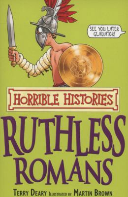 Ruthless Romans (Horrible Histories) B008H3W53C Book Cover