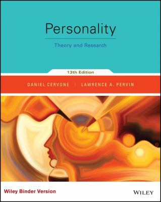 Personality: Theory and Research 1118976290 Book Cover