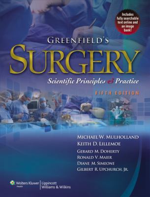 Greenfield's Surgery : Scientific Principles an... B006DNUNZU Book Cover