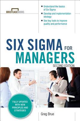 Six SIGMA for Managers, Second Edition (Briefca... 0071838635 Book Cover