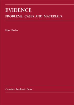 Evidence: A Problem-Based and Comparative Approach 1594606021 Book Cover