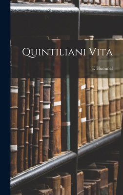Quintiliani Vita [Latin] 101827443X Book Cover