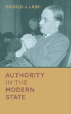 Authority in the Modern State 1584772751 Book Cover