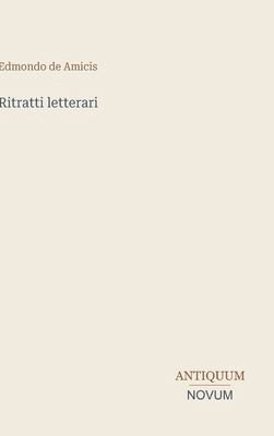 Ritratti letterari [Italian] 3387448120 Book Cover