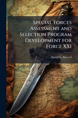 Special Forces Assessment and Selection Program... 1025073959 Book Cover