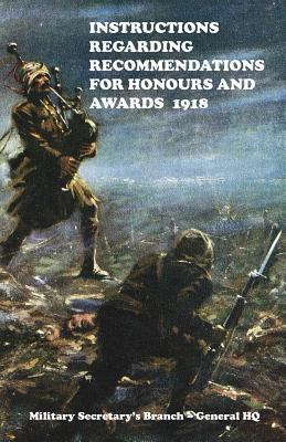 Instructions Regarding Recommendations for Hono... 1783310324 Book Cover