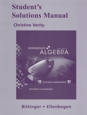 Student's Solutions Manual for Intermediate Alg... 0321588746 Book Cover