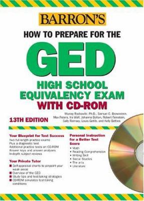 How to Prepare for the GED with CD-ROM 0764177117 Book Cover