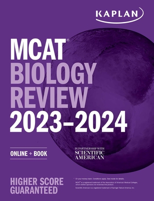 MCAT Biology Review 2023-2024: Online + Book 1506282954 Book Cover