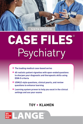 Case Files Psychiatry, Sixth Edition 1260468739 Book Cover